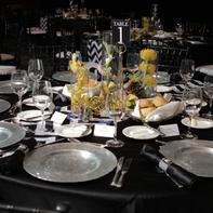 Corporate event dinner centerpieces Las Vegas