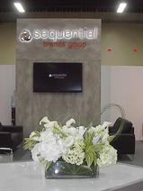 Custom flower arrangments Licensing International Expo Las Vegas NV |Preferred Vendor show plants